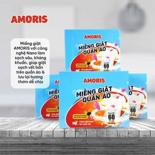 Miếng giặt (60 tờ/hộp) Amoris - HHAMI02 giá sỉ