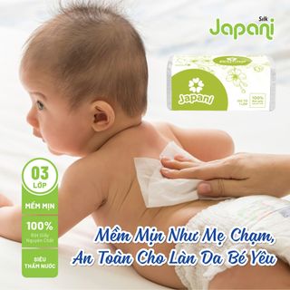 Khăn giấy đa năng JAPANI JPS20-1 - 102 tờ x 1 lớp
