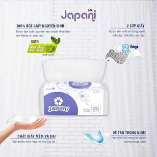 Khăn giấy đa năng JAPANI JPS20-2 - 102 tờ x 2 lớp