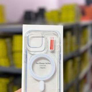Ốp điện thoại nhựa cứng in logo Magsafe cho iPhone 11Pro/13ProMax/14/15