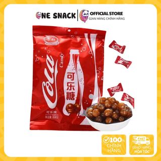 Kẹo Coca-Cola Gói 350gr - Hương Vị Tươi Mát, Sảng Khoái | Coca-Cola Refreshing Candy 350g - One Snack