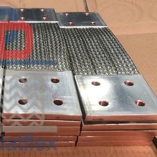 Dây đồng bện mạ thiếc, khớp nối mềm busway, thanh nối đồng mềm, Flexible Busbar