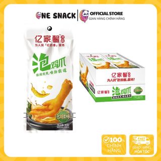 Chân Gà Ngâm Yijiaxin (Tiêu Ngâm) 30g - 亿家馨泡鸡爪（泡椒）30g|Marinated Chicken Feet 30g - One Snack