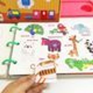 Học Liệu Bóc Dán Montessori Thông Minh 17 Chủ Đề