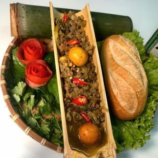 Lòng gà núp ống tre 500g