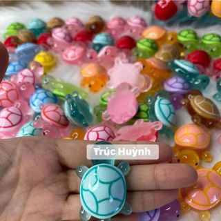 CHARM RÙA(4,5cm) phát sáng  XẢ LỖ  ❌