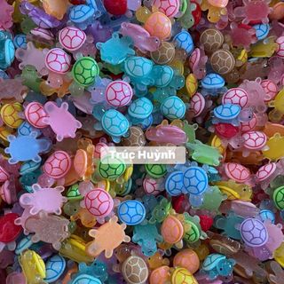 CHARM RÙA(4,5cm) phát sáng  XẢ LỖ  ❌