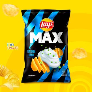 Snack Khoai tây Lays Max đủ vị