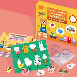 Học Liệu Bóc Dán Montessori Thông Minh 17 Chủ Đề