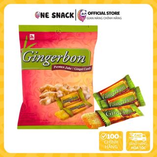Kẹo Gừng Dẻo Gingerbon - Vị Nguyên Bản | Gingerbon Ginger Candy - One Snack