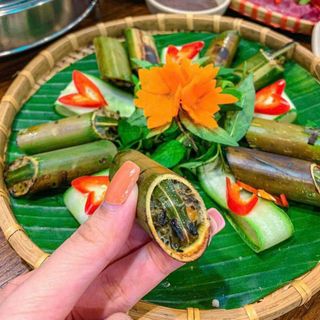 Ốc nhồi ống nứa loại 1 vỉ 400g