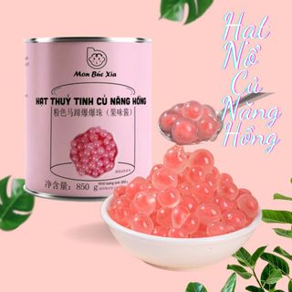 Hạt Nổ Củ Năng Hồng Giá Bán Sỉ Ăn Là Ghiền Đóng Lon 850g Nhiều Thạch Ít Nước