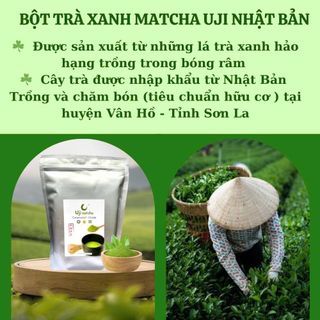 Matcha Uji Nhật Bản tại Hà Nội || Ceremonial Grade Gói 500gr