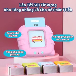 MÁY ĐỌC THẺ SONG NGỮ ANH VIỆT 255 THẺ 510 TỪ VỰNG