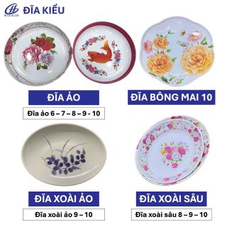 Dĩa melamine