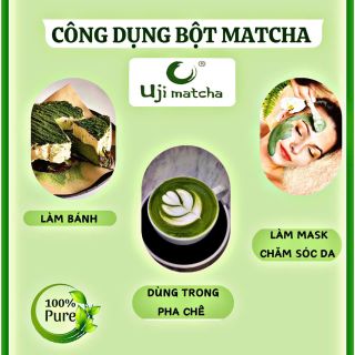 Matcha Uji Nhật Bản tại Hà Nội || Uji Yano gói 500gr