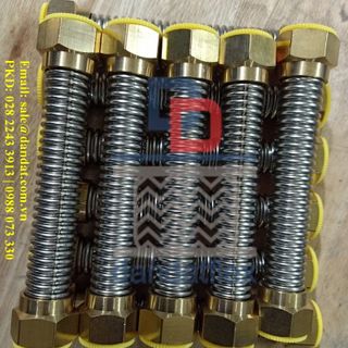Dây cấp nước nóng lạnh, dây dẫn nước mềm, ống dẫn nước inox chịu nhiệt phi 21 60cm