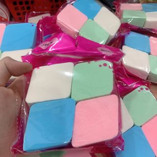 🍀 SET 4 CÁI Bông Mút Tán Kem Nền Trang Điểm.
