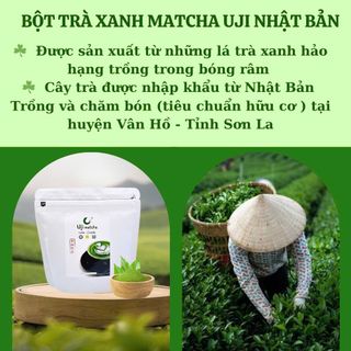 Matcha Uji Nhật Bản tại Hà Nội || Latte Grade Gói 100gr
