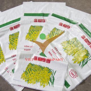 Bao đựng lúa được mùa