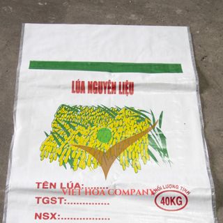Bao đựng lúa được mùa