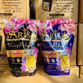 Nước giặt xả Paris 2kg2 giá sỉ (thùng 8 túi)