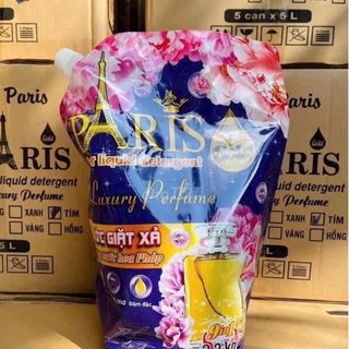 Nước giặt xả Paris 2kg2 giá sỉ (thùng 8 túi)
