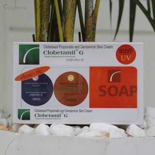 Bộ kem thoa nám tàn nhang CLOBETAMILG 4 In 1 chính hãng Thái