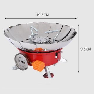 BẾP GA MINI CHẮN GIÓ GẤP GỌN DU LỊCH