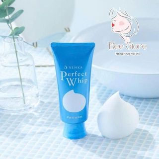 Sữa rửa mặt Senka Perfect Whip (màu xanh )