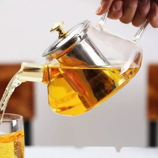 BÌNH LỌC TRÀ THỦY TINH CHỊU NHIỆT DELI 1L