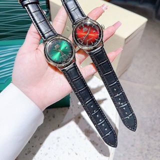 ĐỒNG HỒ NAM TRUNG CẤP HOT TREND ORENT DÂY DA NHIỀU MÀU