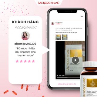 Viên Uống Sắc Ngọc Khang Vi Tảo Lục [Hộp 180 viên]