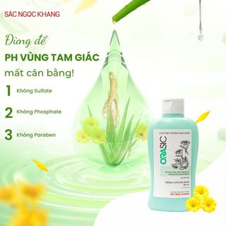 Dung Dịch Vệ Sinh Thảo Dược Orasic [Chai 100ml]