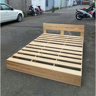 Giường Pallet Cao 15cm Gỗ Tự Nhiên Xử Lý Chống Mối  - Pallet Giá Xưởng Nan Dày