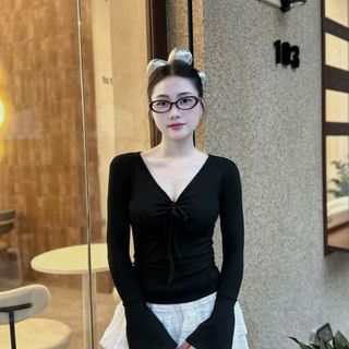 ÁO CỘT NƠ TĂM LỤA - LÊ PHƯƠNG BOUTIQUE
