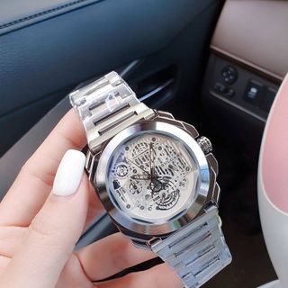 ĐỒNG HỒ NAM TRUNG CẤP HOT TREND B V L MẶT GIẢ CƠ DÂY THÉP