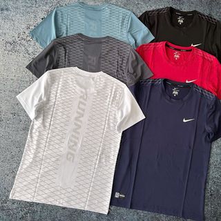 Áo thun nam running mẫu mới Phom chất chuẩn đẹp Size m.l.xl.xxl Ri 2222 Tách nửa ri được
