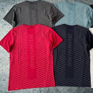 Áo thun nam running mẫu mới Phom chất chuẩn đẹp Size m.l.xl.xxl Ri 2222 Tách nửa ri được