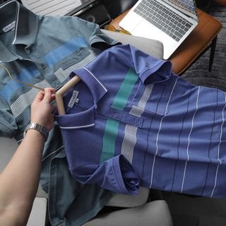 ÁO NAM, ÁO POLO NAM, ÁO THUN CÓ CỔ, ÁO THUN CỔ BẺ, POLO PACK SỌC TÚI