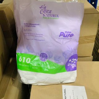 Bông tẩy trang cao cấp Pháp Osez Naturel 610 miếng