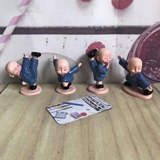 BỘ 4 CHÚ TIỂU ĐÁNH VÕ