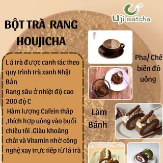 Matcha Uji Nhật Bản tại Hà Nội || Houjicha gói 500gr