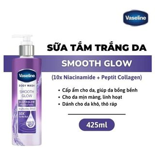 Sữa Tắm Vaseline Body Wash GlutaGlow 10X 425ml (Thùng 8 Chai)