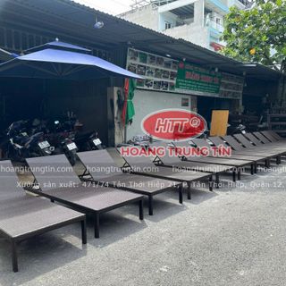 Giường tắm nắng ngoài trời giá rẻ hàng mới