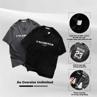 ÁO NAM, ÁO THUN NAM, ÁO PHÔNG NAM, ÁO THUN CỔ TRÒN, Oversize UNILIMITED