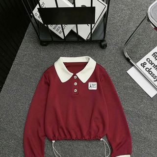 ÁO THUN COTTON FORM RỘNG TAY DÀI CỔ TRỤ - LÊ PHƯƠNG BOUTIQUE