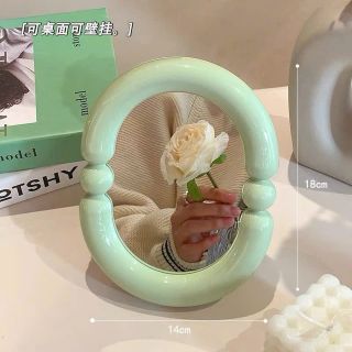 Gương Để Bàn Trang Điểm Decor Siêu Xinh
