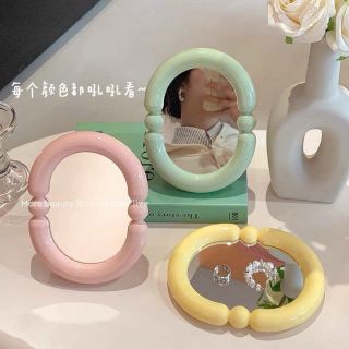 Gương Để Bàn Trang Điểm Decor Siêu Xinh