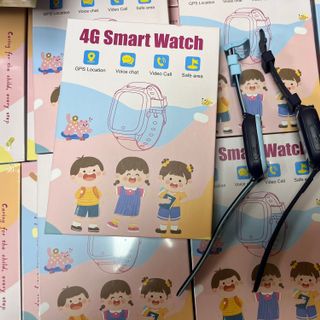 Đồng hồ định vị trẻ em D33 nghe gọi Video, Sạc hít